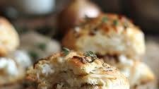 Caramelized Onion and Goat Cheese Scones