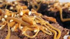 Caramel Pretzel Brownies