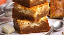 Carrot Cake with Cream Cheese Swirl