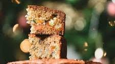 Carrot Orange Christmas Fruit Cake