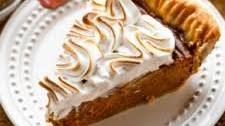 Chai Pumpkin Meringue Pie