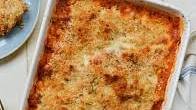 Cheesy Baked Spaghetti Squash with Marinara Sauce