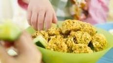 Cheesy falafels