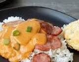 Cheesy Kielbasa and Rice