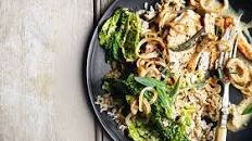Chicken and Sautéed Savoy Cabbage with a Marsala and Crème Fraîche Sauce
