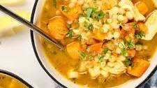 Chicken and Sweet Potato Soup