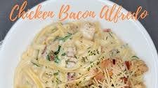 Chicken Bacon Alfredo