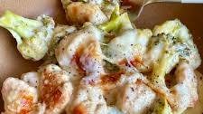 Chicken Broccoli Alfredo Bake (Low Carb)