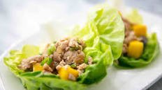 Chicken Mango Lettuce Wraps