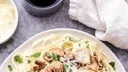 Chicken Marsala Fettuccine