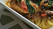 Chicken Marsala Florentine