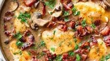 Chicken Marsala with Bacon {Paleo, Whole30, Keto}