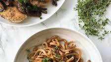 Chicken Marsala with Spiralized Rutabaga