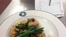 Chicken Marsala w/ Sautéed Garlic Green Beans