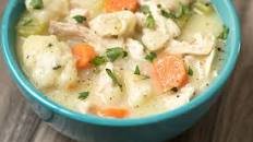 Chicken Soup with Garlic Dumplings
