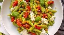 Chickpea Pesto Pasta