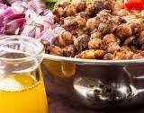 Chickpea Salad + Lemon Dressing
