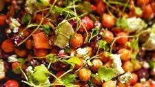Chickpea Salad With Beets and Feta