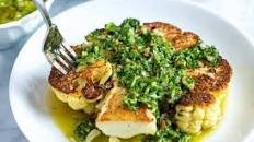 Chimichurri Cauliflower Steak