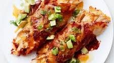 Chipotle Chicken Enchiladas