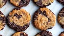 Chocolate-Peanut Butter Swirl Cookies