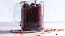 Chocolate Blueberry Smoothie