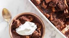 Chocolate Bread Pudding