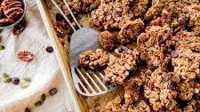 Chocolate Chip Cookie Granola Clusters