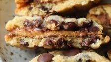 Chocolate Chip Peanut Butter Cup Cookie Sandwiches