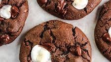 Chocolate Marshmallow Cookies