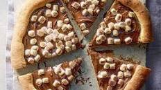 Chocolate pizza