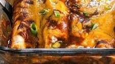 Chorizo and Sweet Potato Enchiladas