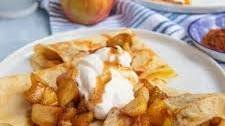 Cinnamon Apple Crepes