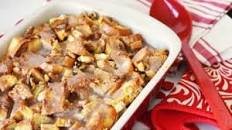 Cinnamon Walnut French Toast Casserole