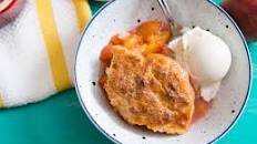 Classic Biscuit-Topped Peach Cobbler