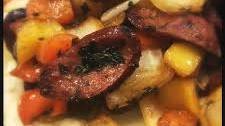 Classic Smoked Sausage & Peppers