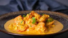 Coconut Curry Bowl using the Karbon Steel Paella Pan