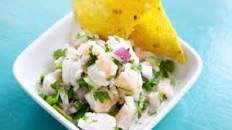Coconut Lime Shrimp Ceviche