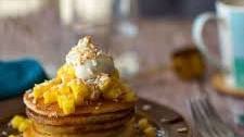 Coconut & Mango Pancakes