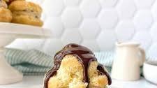 Cookie Dough Cream Puffs