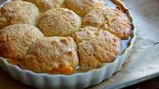 Cornmeal Peach Cobbler