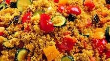 Couscous con ratatouille di verdure