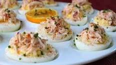 Crab-Stuffed Deviled Eggs