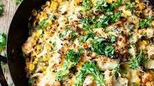 Crab and Corn Easy Potato Bake