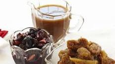 Cranberry, cherry and almond relish
