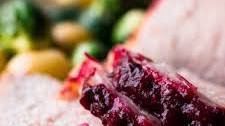 Cranberry Glazed Pork Roast