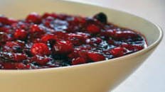 Cranberry Sauce with Caramelized Onions