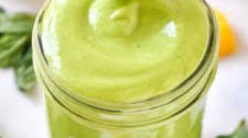 Creamy Avocado Mint Green Smoothie