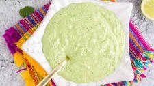 Creamy Avocado Sauce for Tacos