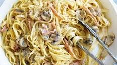 Creamy bacon carbonara recipe